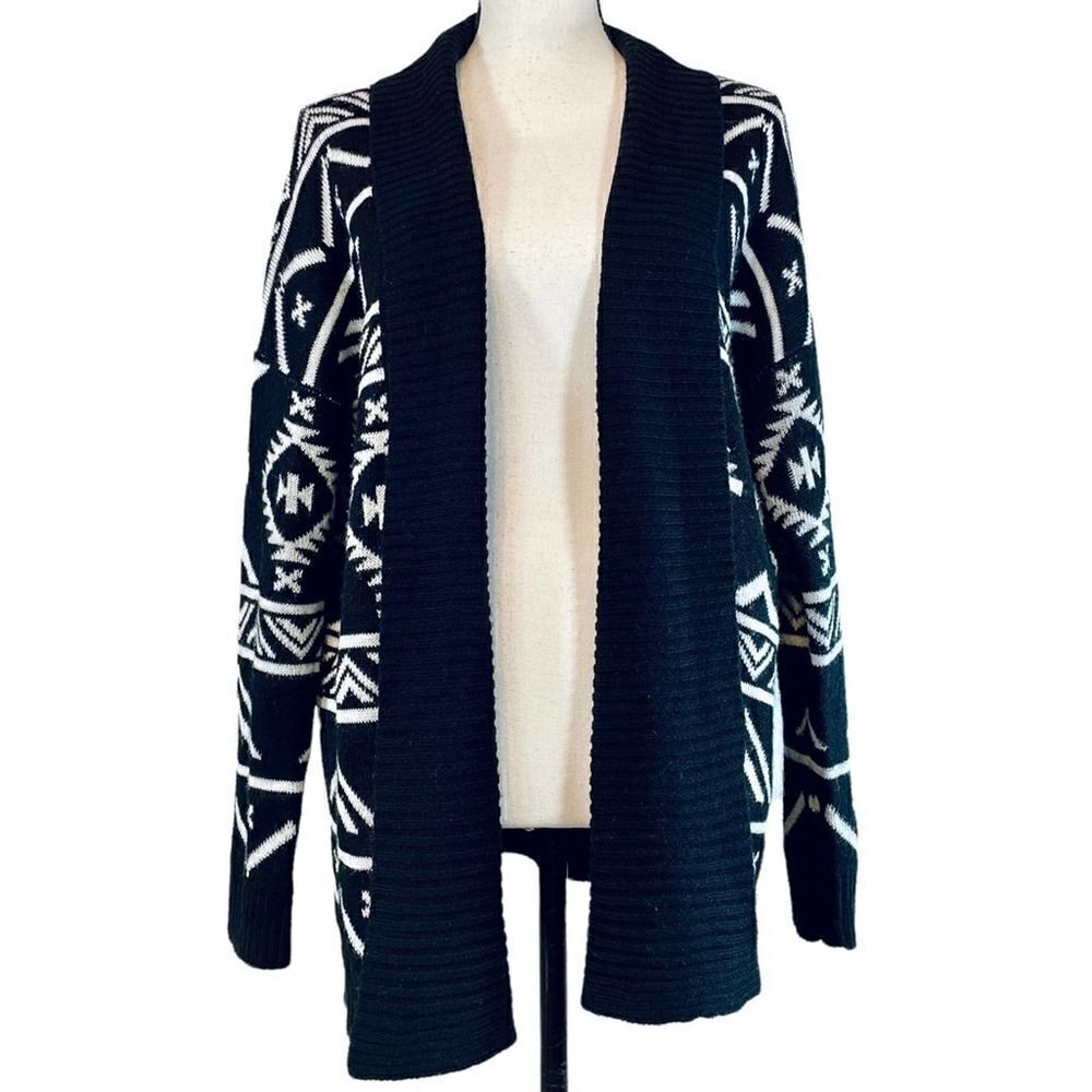 Pink Owl Knit Cardigan Medium